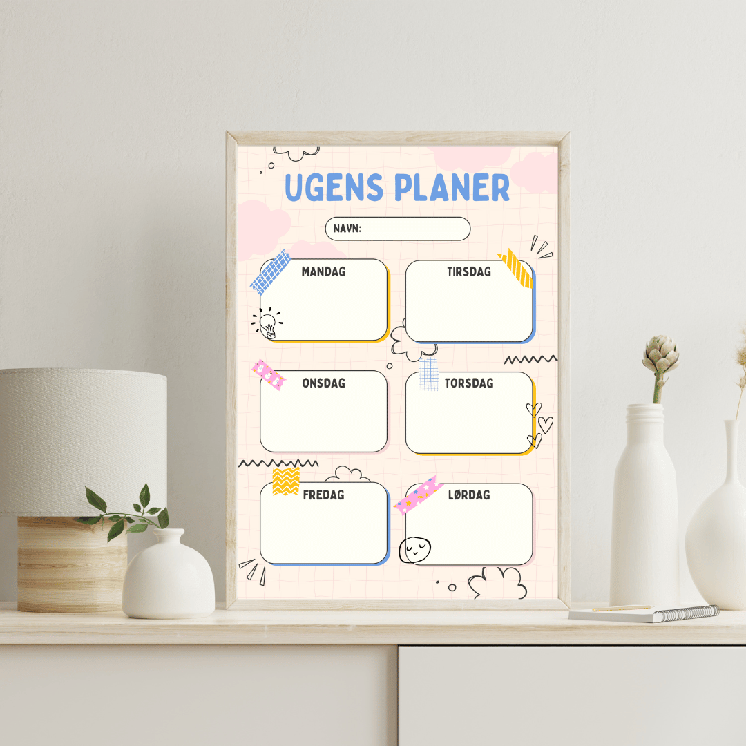 Ugens planer - Børn