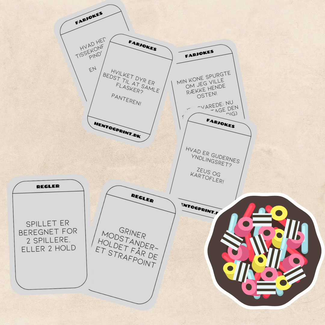 27 Far Jokes - kortspil